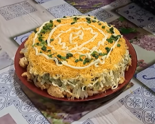 Луковый салат, кадр из видео