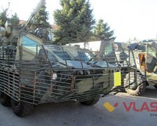 На Виннитчине устроили демонстрацию военной техники из АТО (фото)