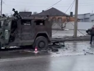 Техніка окупантів, фото: скріншот з відео