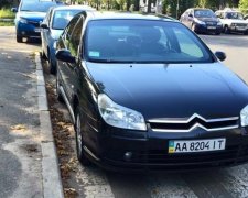 Черговий "геній парковки" окупував столичну зебру (фото)