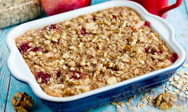 Вівсянка в духовці, фото minimalcook