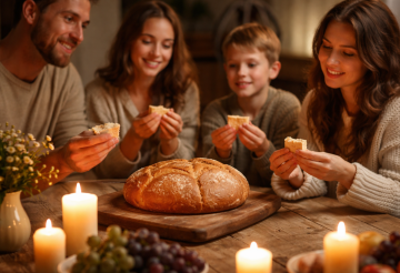 Ритуал із хлібом, зображення: Знай.ua