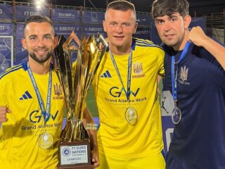 Сборная Украины по футболу 7x7 — чемпион Европы 2026