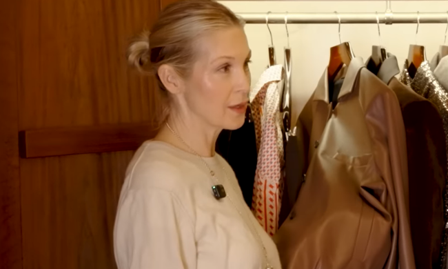 Келлі Резерфорд, кадр з інтерв'ю