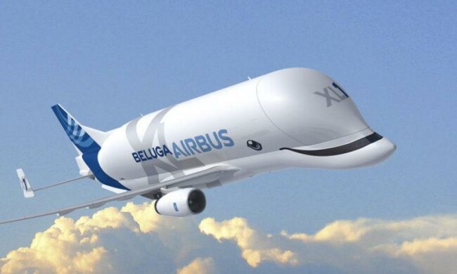 Airbus показал свою Beluga всему миру