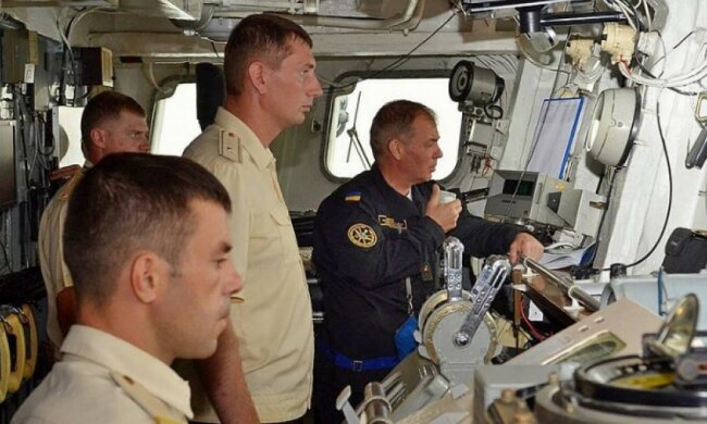 Контрольные учения провели украинские моряки (фото)