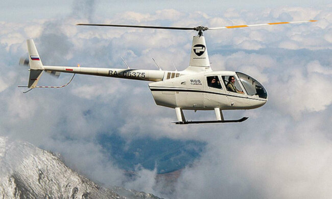 гелікоптер в горах, ілюстративне фото з вільних джерел