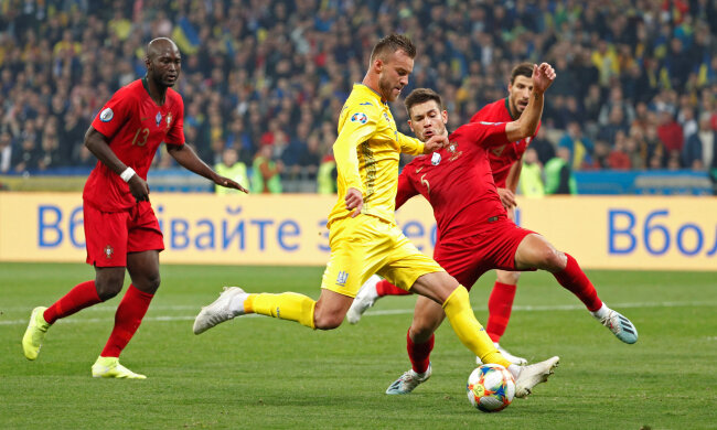 "Порвала, как тузик грелку": Украина победила Португалию и досрочно вышла на Евро-2020