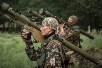 Боевики полчаса обстреливали бойцов АТО под Широкино