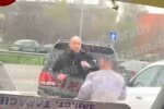 Бійка водіїв, фото: скріншот з відео