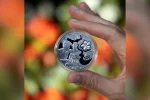 Серебряная памятная монета «Червона рута» номиналом 10 гривен