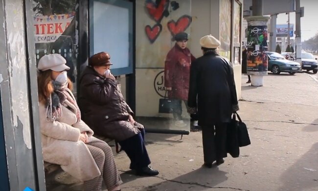 пенсіонерки, скріншот з відео