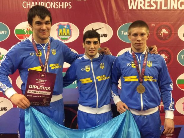Украинские борцы завоевали две медали на Чемпионате Европы