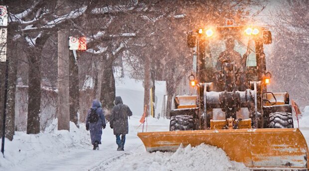 -10°С и снег хрустит - в Украину ворвалась зима, фото