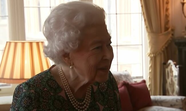 Королева Елизавета II, скриншот: YouTube