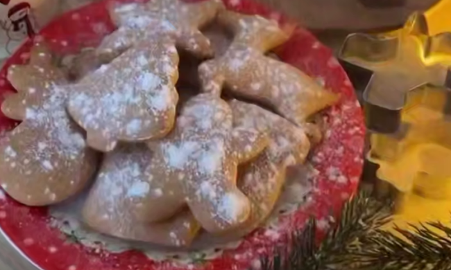 М'які новорічні пряники, кадр з відео