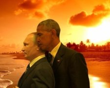 "Зустріч поглядів" Обами та Путіна на G20 висміяли в соцмережах (фото)