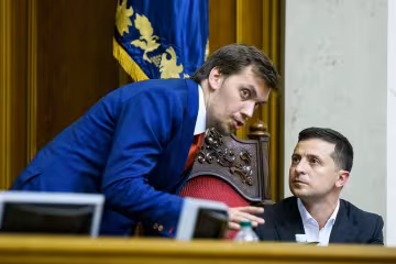 Гончарук і Зеленський, фото: Unian