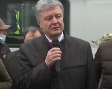 Порошенко у Львові, скріншот із відео