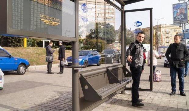Киевлян порадуют новыми автобусными остановками в центре