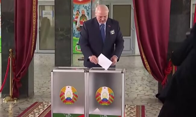 Олександр Лукашенко, скріншот з відео