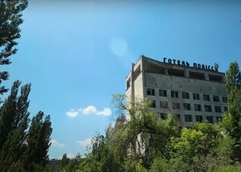 Чернобыльская зона отчуждения, скриншот с видео