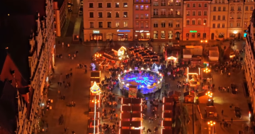 Рождественская ярмарка в Польше: фото скрин Ютуб