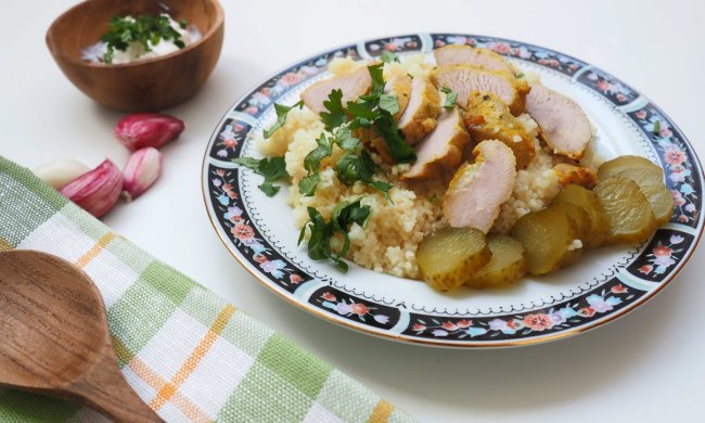 Курка теріякі з кускусом: покроковий рецепт