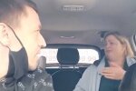 Скандал в такси / скриншот из видео