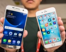 iPhone 6s і Samsung Galaxy S7 пройшли випробування водою  (відео)