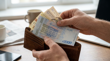Новая банкнота 2000 гривен. Фото: сгенерировано ИИ