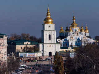 Михайловский монастырь, Киев, фото из соцсетей