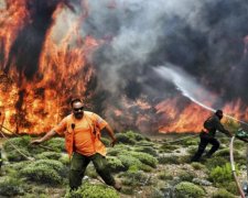 Число жертв пожаров в Греции близится к сотне