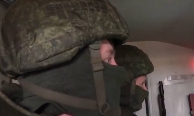 Російські окупанти, фото: скріншот із відео
