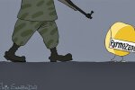 Політична карикатура від Сергія Йолкіна: санкції і Путін