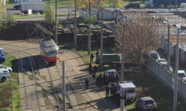 Трамвай в столице, фото: скриншот из видео