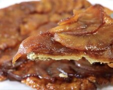 Тарт с тыквенно-творожной начинкой и яблоками: фото скрин рецепта