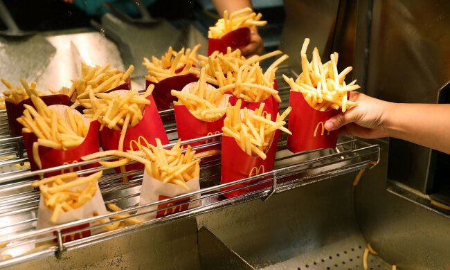 McDonald's, картошка-фри. Фото из соцсетей