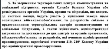 Статья 24 законопроекта про мобилизацию / фото: скриншот постановления