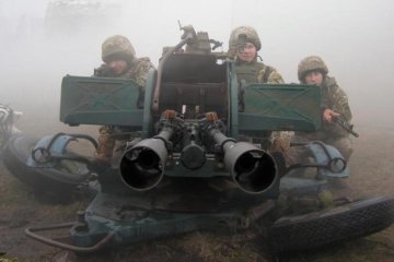 Воинские части Харьковщины готовятся к воздушным налетам 