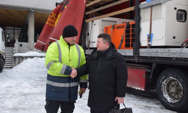 Поділ отримав генератори завдяки підтримці УГКЦ та польським друзям