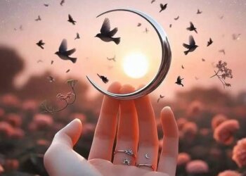 Лунное затмение, изображение: Pinterest
