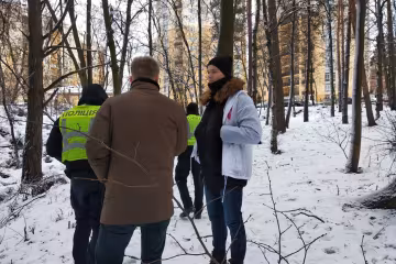 Пошуки зниклого підлітка під Києвом, фото: Інформатор