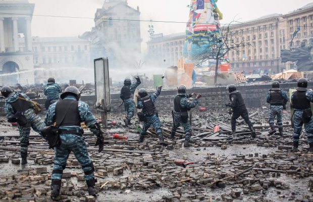 расстрел Майдана