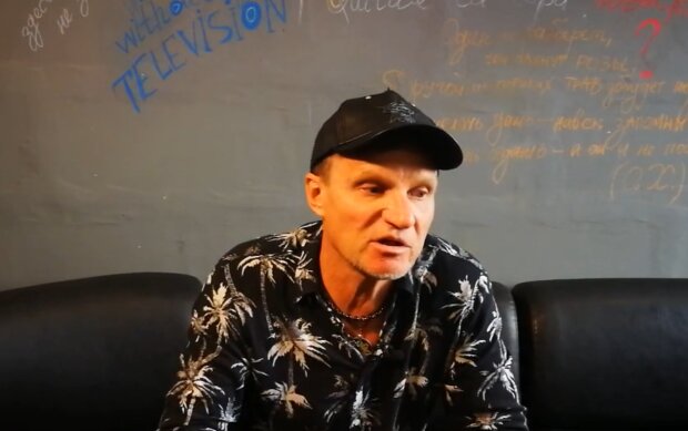 Олег Скрипка, кадр из видео