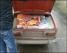 Терористів Донбасу залишили без 670 кг незаконних енергетиків