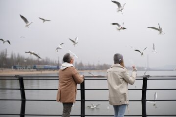 Олександр Педан з донькою Лєрою, Маріуполь. Фото: пресслужба Нового каналу