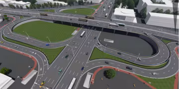 Киевлянам показали новый Шулявский мост: три съезда и километровая велодорожка