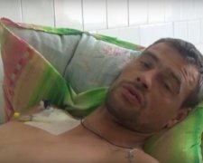 Раненый боевик попросил жену забрать его домой
