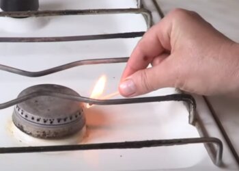 Газовая плита. Фото: скрин youtube